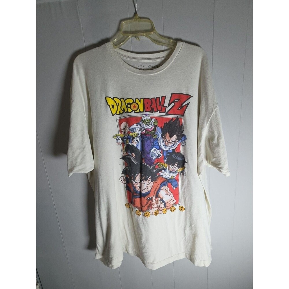 Dragon Ball Z Anime Graphic Tee Shirt Goku Vegeta Piccolo 2XL